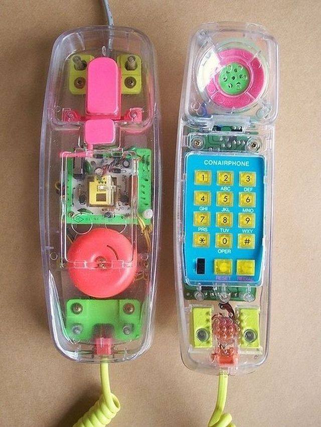 old see through phones - Conairphone Rolet