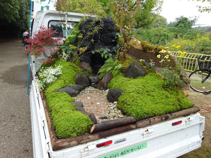 Japanese truck gardens