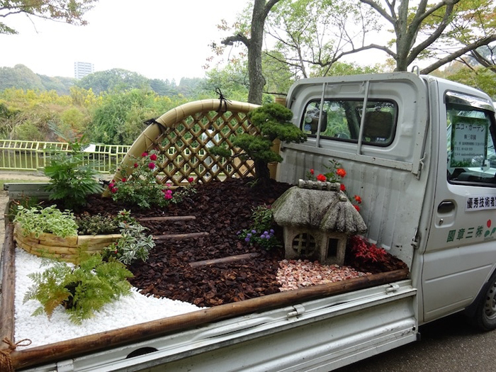 Japanese truck gardens