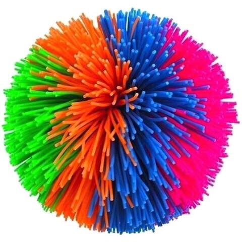 The smell of a new koosh ball