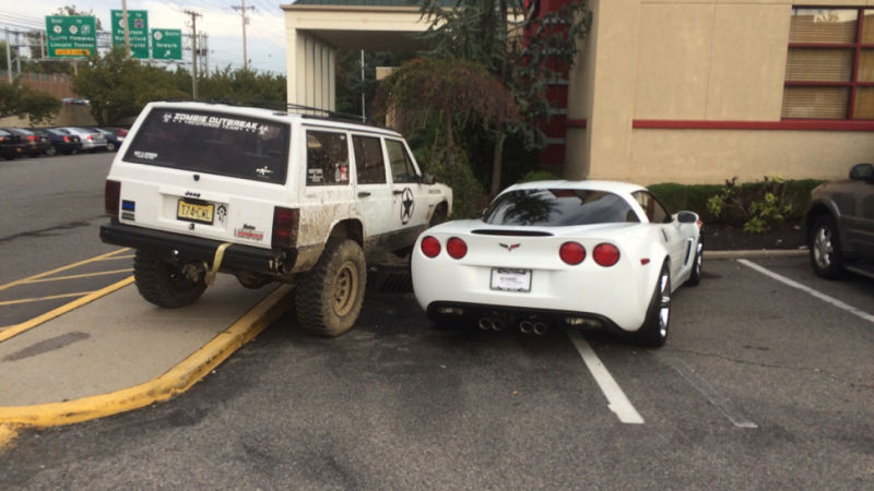 parking jeep