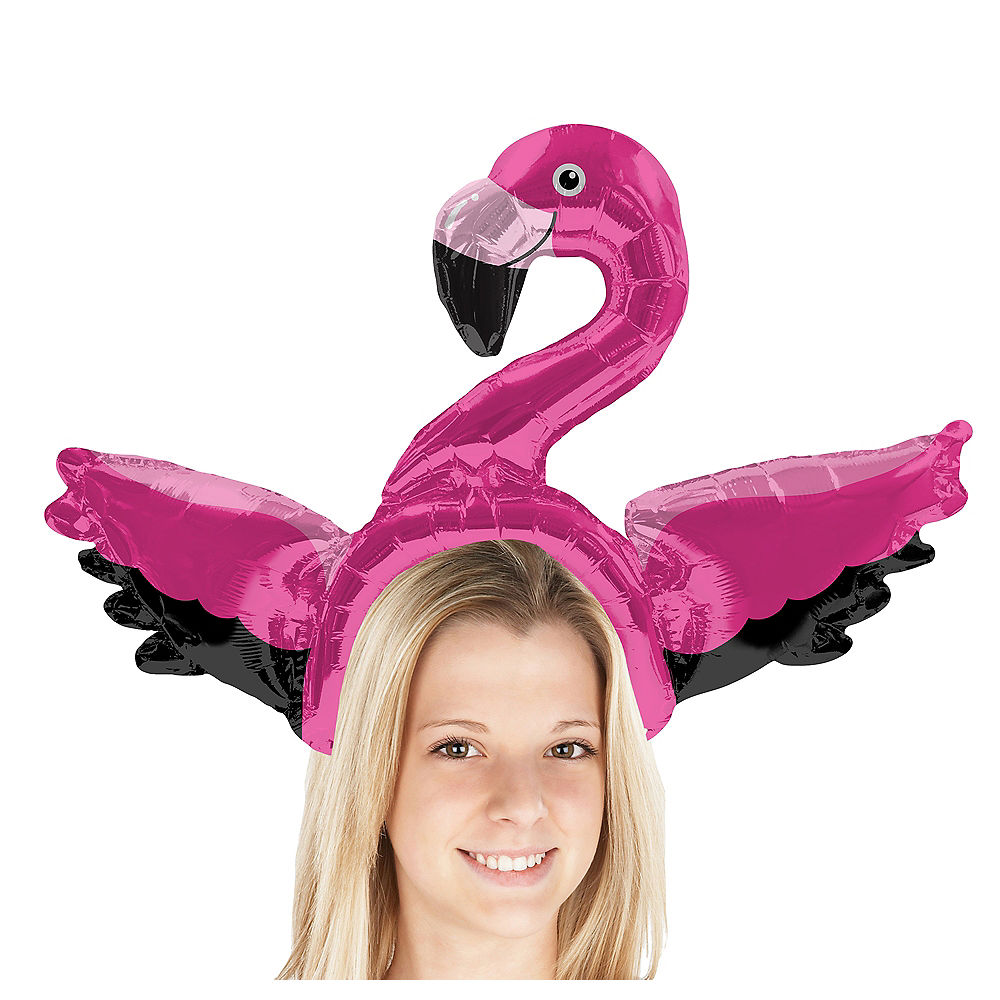 No matter how big of a Flamingo lover you are, do you really want it to have its legs wrapped around your head?