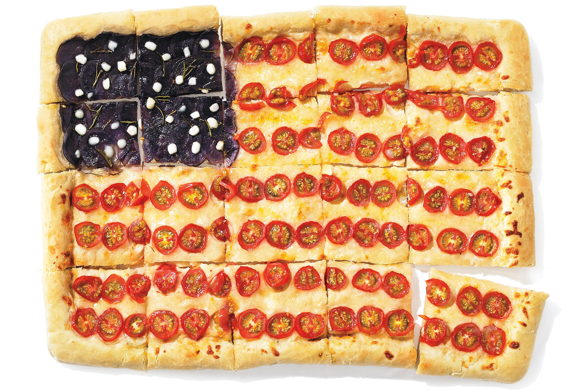 patriotic pizza