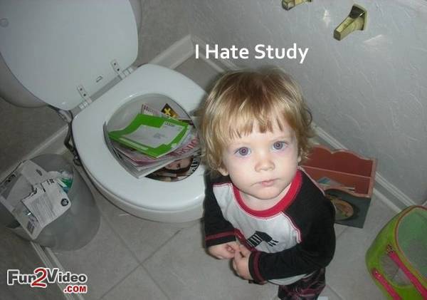 kids ruining stuff - I Hate Study D2Video .Com