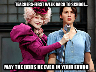 elizabeth banks hunger games - TeachersFirst Week Back To School... May The Odds Be Ever In Your Favor T Urish.com
