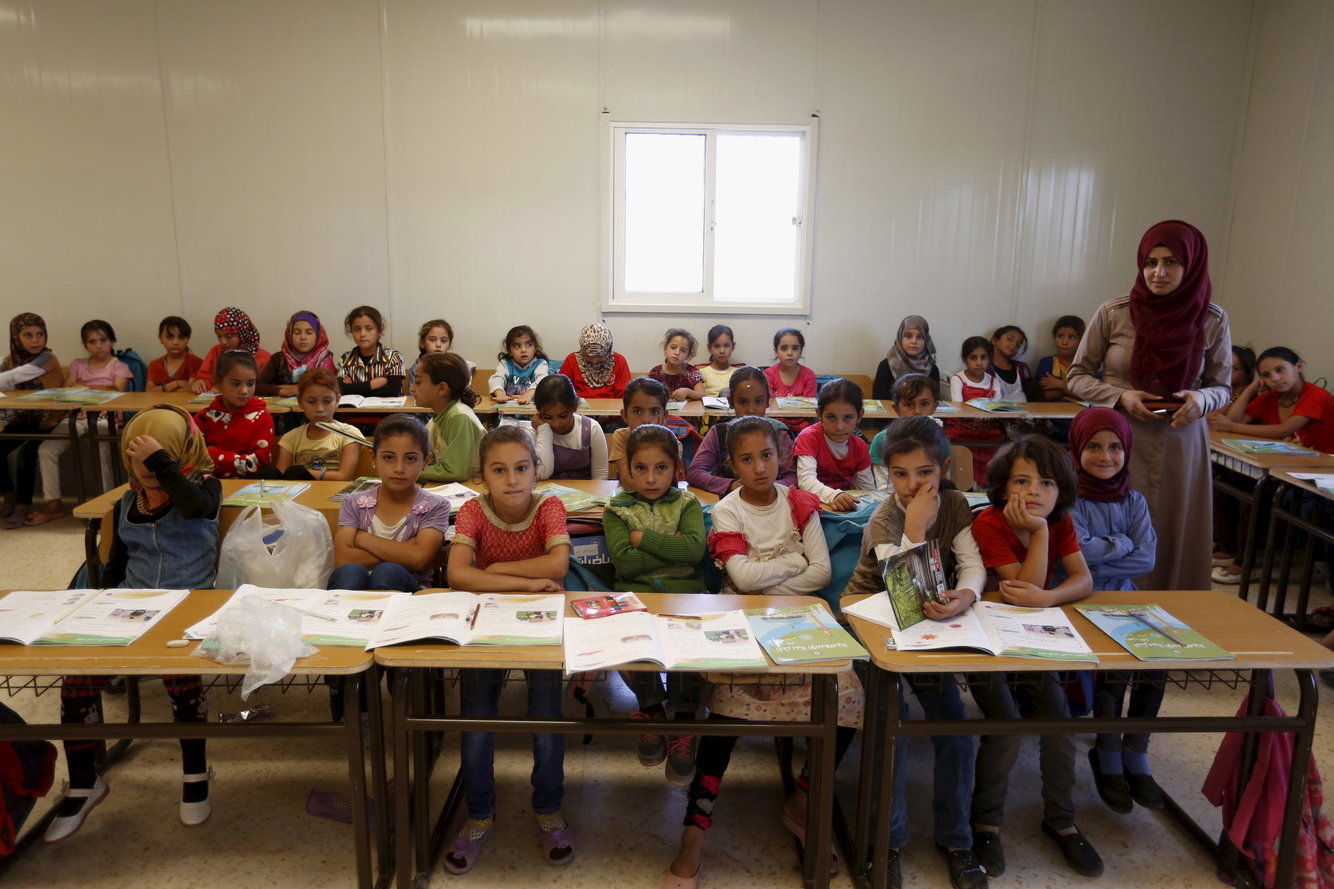 This is what your classroom may look like in Jordan