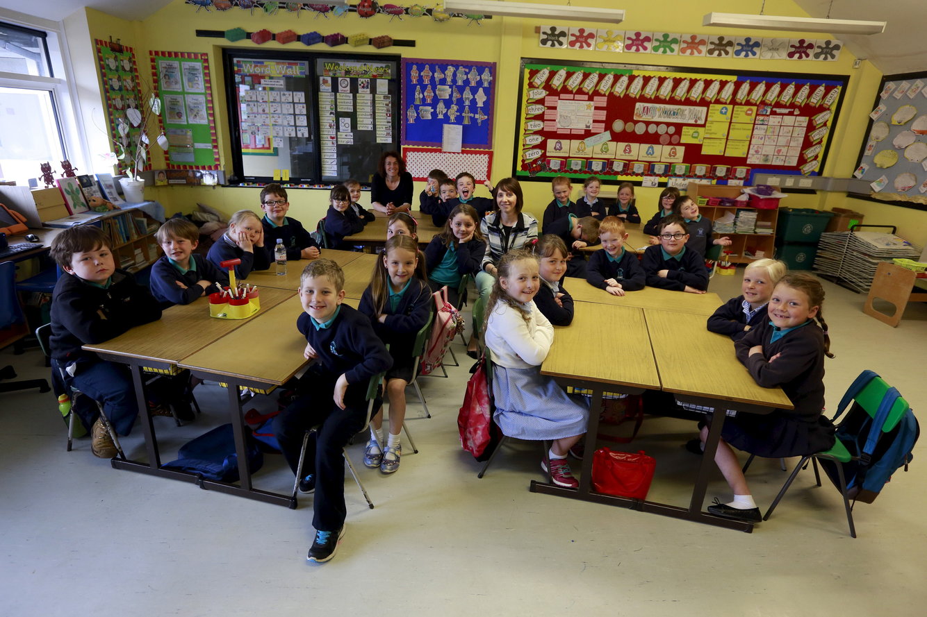 This Northern Ireland classroom looks inviting