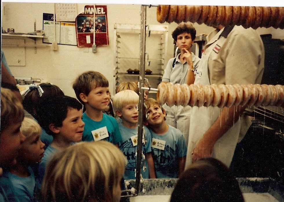 The fieldtrips always included take home promo gear and DONUTS