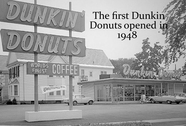The first store was in Quincy, Mass.