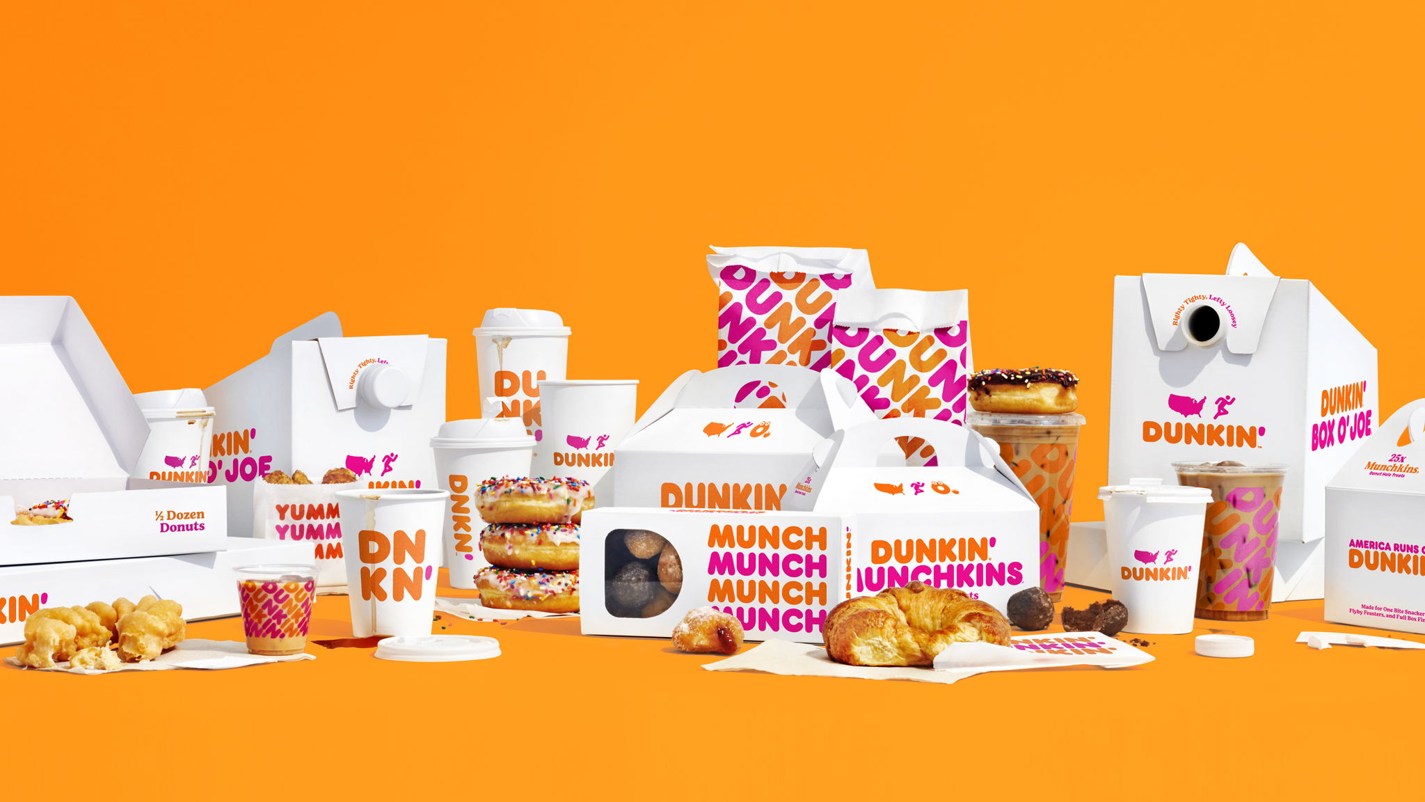 Marketing and branding for dunkin was more than almost any other franchise back then.