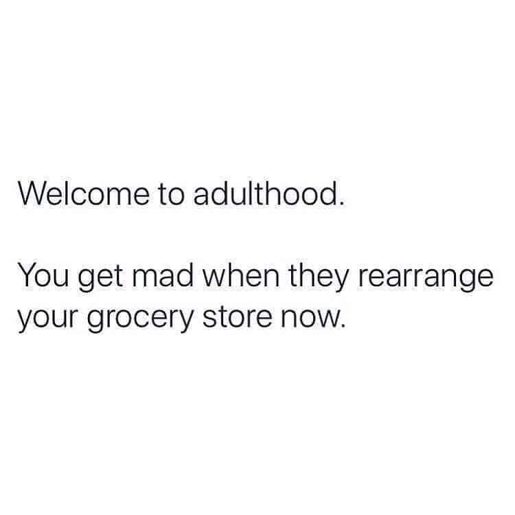 1 peter 3 3 4 - Welcome to adulthood. You get mad when they rearrange your grocery store now.