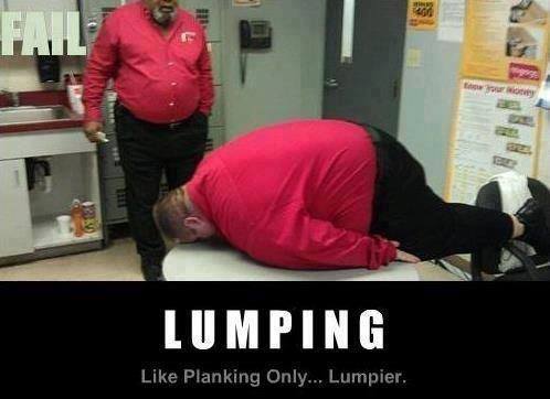 funny planking - Lumping Planking Only... Lumpier.