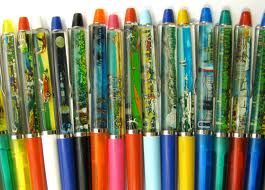 Getting these pens filled with water and a little boat or plane on every trip or tourist attraction