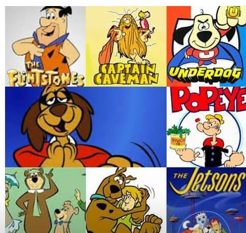 Even though these were "old" cartoons from the last generation, they were still on all the time