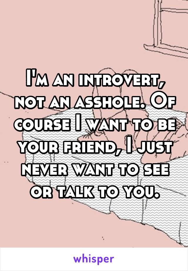 Introvert truths