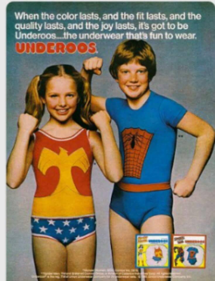 spiderman underoos - When the color lasts, and the fit lasts, and the quality lasts, and the joy lasts, its got to be Underoos...the underwear that's fun to wear. Undcroos