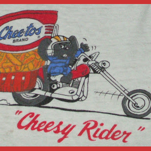 cheetos mouse - Brand "Cheesy Rider"