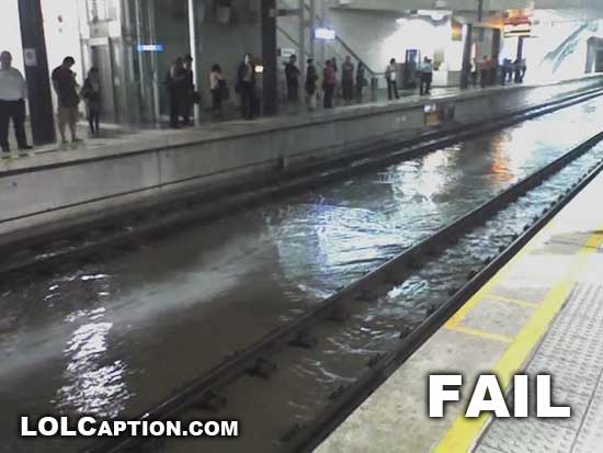 Water train?