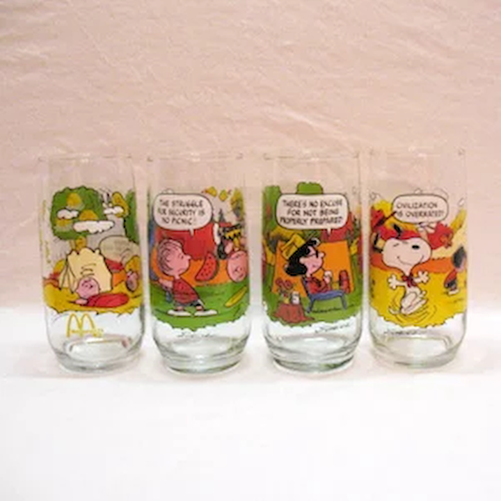 McDonalds was famous for collections- especially glasses