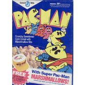 80s cereal - With Super PacMan Free Marshmallows!