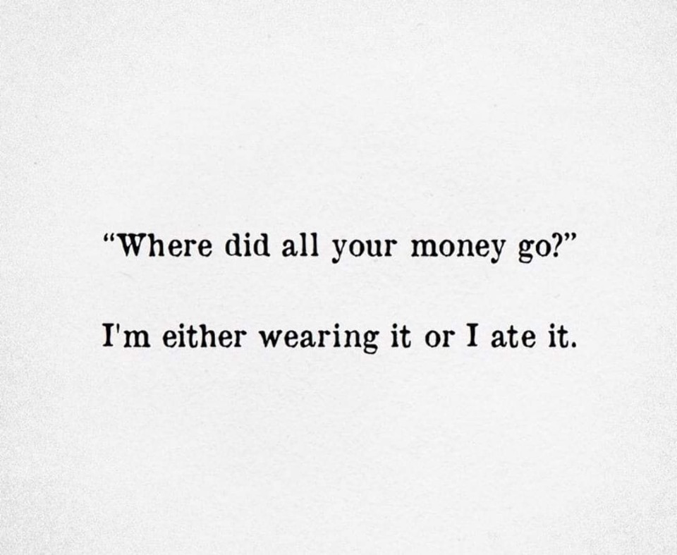 atlanta fringe festival - "Where did all your money go? I'm either wearing it or I ate it.