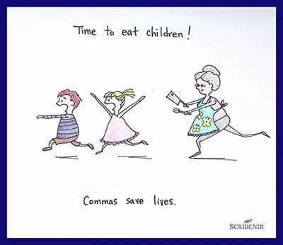 lets eat kids commas save lives - Time to eat children! Commas save lives. Scribendi