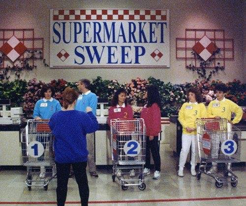 You had dreams of being on one of the shows that allowed you to run through and grab as much as you could off the shelf. There were some toy store versions, too.
