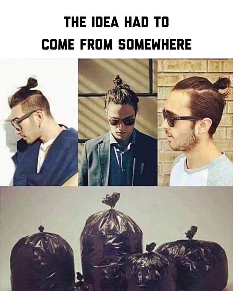 manbun jokes - The Idea Had To Come From Somewhere