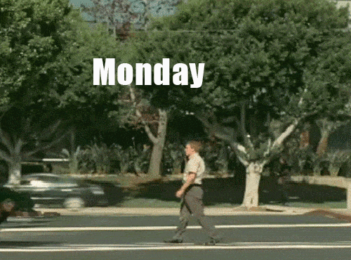 funny monday gif - Monday