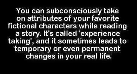 no standards lil durk lyrics - You can subconsciously take on attributes of your favorite fictional characters while reading a story. It's called 'experience taking' and it sometimes leads to temporary or even permanent changes in your real life.