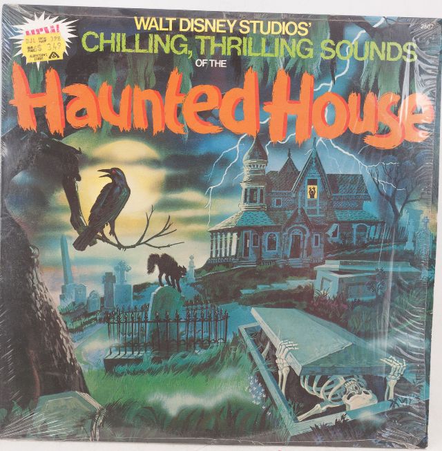 chilling thrilling sounds of the haunted house 1979 - Walt Disney Studios Chilling, Thrilling Sounds R$ 349 Of The Haunted