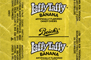 produce - Llso Hoa Min 3SVONA do S0001ION... 3031 Bisio NOUVEASNOSTund Soojus A8 1.Binisio Taffylaffy Banana Artificially Flavored Candy Chews Beichs Jaffy Tafty Banana Artificially Flavored Corn Syrup. Sugar, Partially Soybean Ancor Cottonseed Ol. Mono I