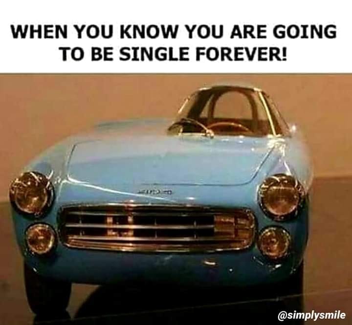 car for single memes - When You Know You Are Going To Be Single Forever!