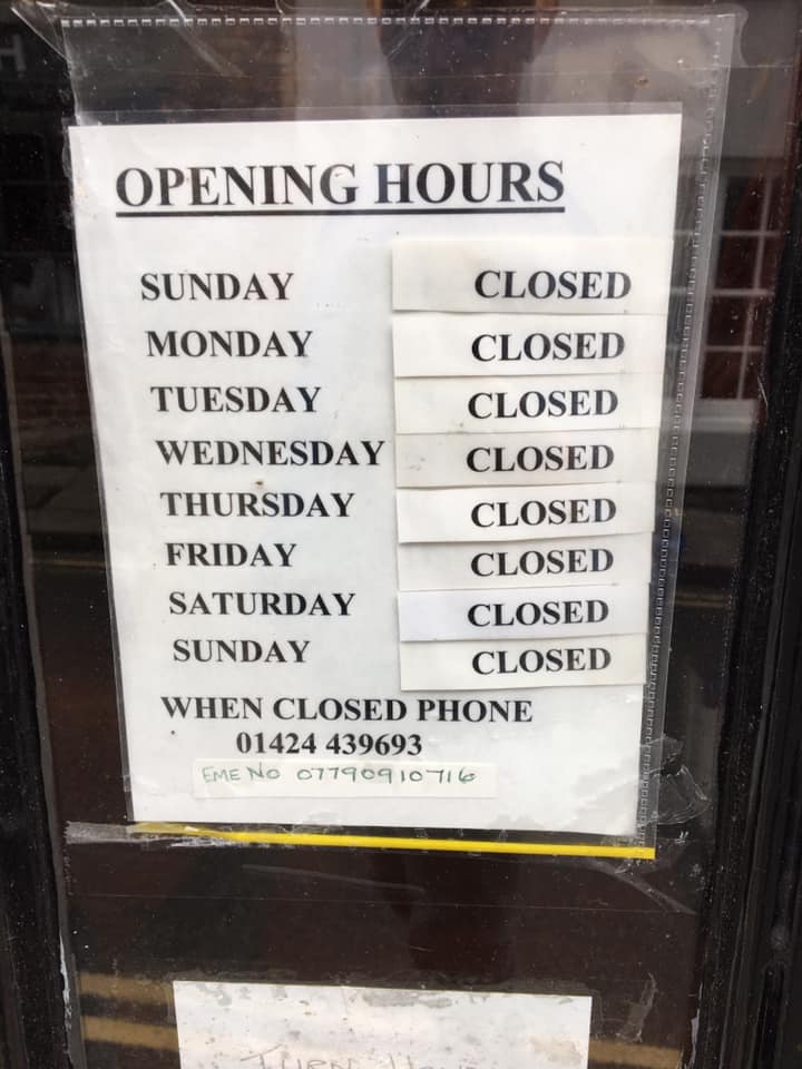 tori stafford - Opening Hours Sunday Closed Monday Closed Tuesday Closed Wednesday Closed Thursday Closed Friday Closed Saturday Closed Sunday Closed When Closed Phone 01424 439693 Eme No 07790910716