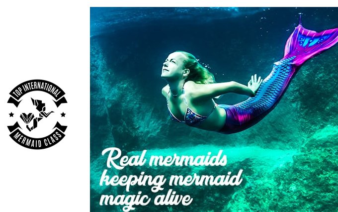 A REAL mermaid! Is it time to break the news to this person?