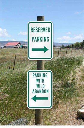 reserved parking meme - Reserved Parking Parking With Wild Abandon