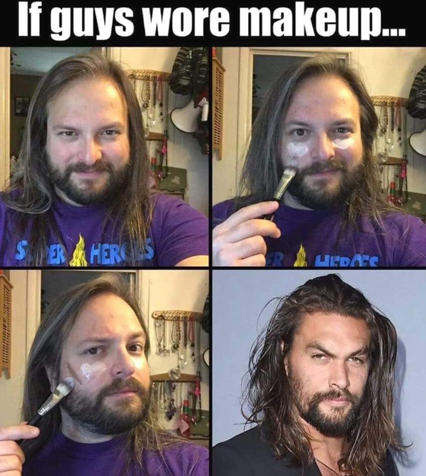 if guys wore makeup - If guys wore makeup... Kers Ht