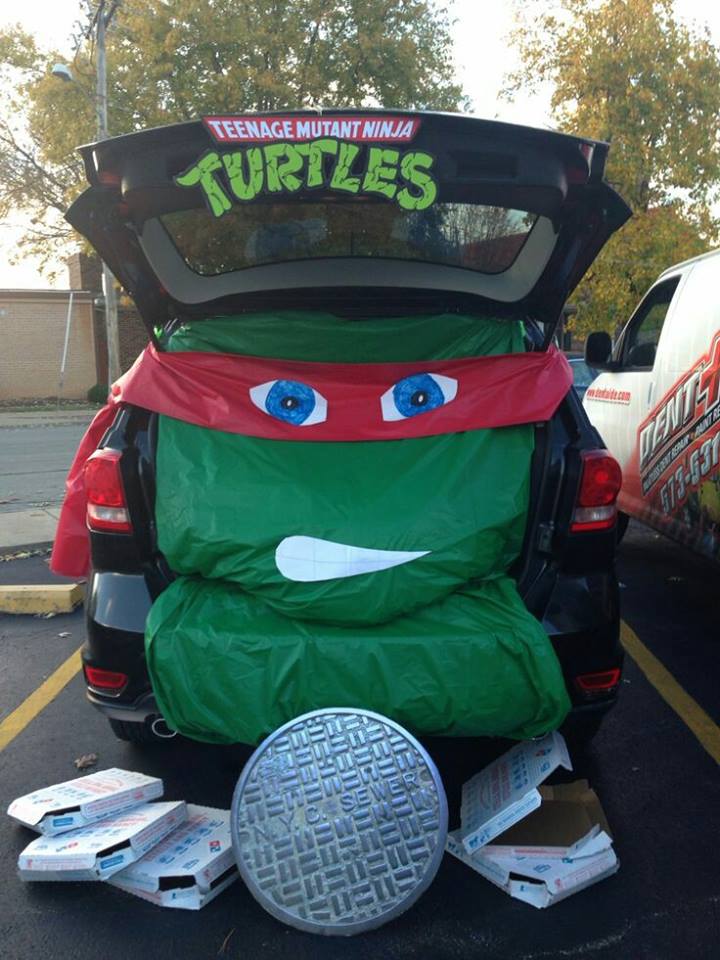 up house trunk or treat
