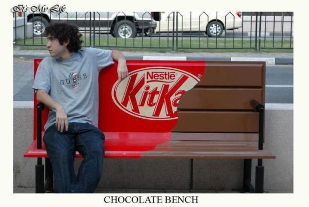 Asolo ile Nestl Guess Kick Chocolate Bench