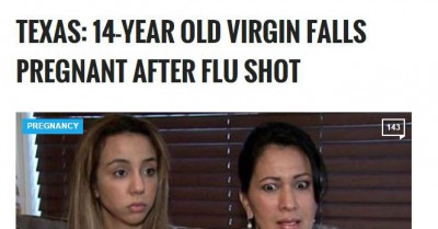 flu shot 14 year old pregnant flu shot - Texas 14Year Old Virgin Falls Pregnant After Flu Shot Pregnancy