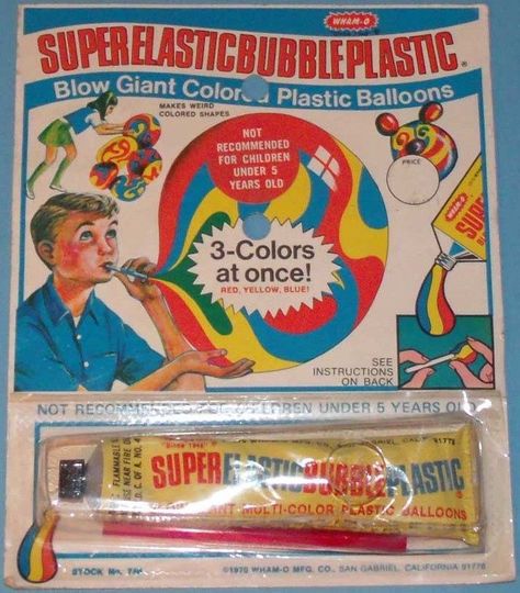 super elastic bubble plastic - Wano Super Elasticbubbleplastic Blow Giant Color Plastic Balloons Makes Werd Colored Not Recommended For Children Under S Years Old 3Colors at once! Red Yellow Blue See Instructions On Back Not Recorts Uren Under 5 Years 01 