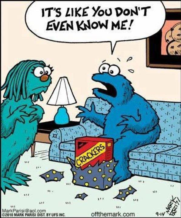 funny cookie monster