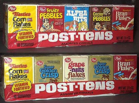 mini cereal box - Post fruitys Alpha Su Vai Pebbles Toasties Come Flakes Post Coco Pebbles Alst Bian Flakes Ge Voice T V Vitamin Fortified PostTens Net 24 Sound 10 Gsrvings Ssorted Cereals fost Suves Pest Bilan Flakes Cornas Flakes grape nuts Golden Chisp