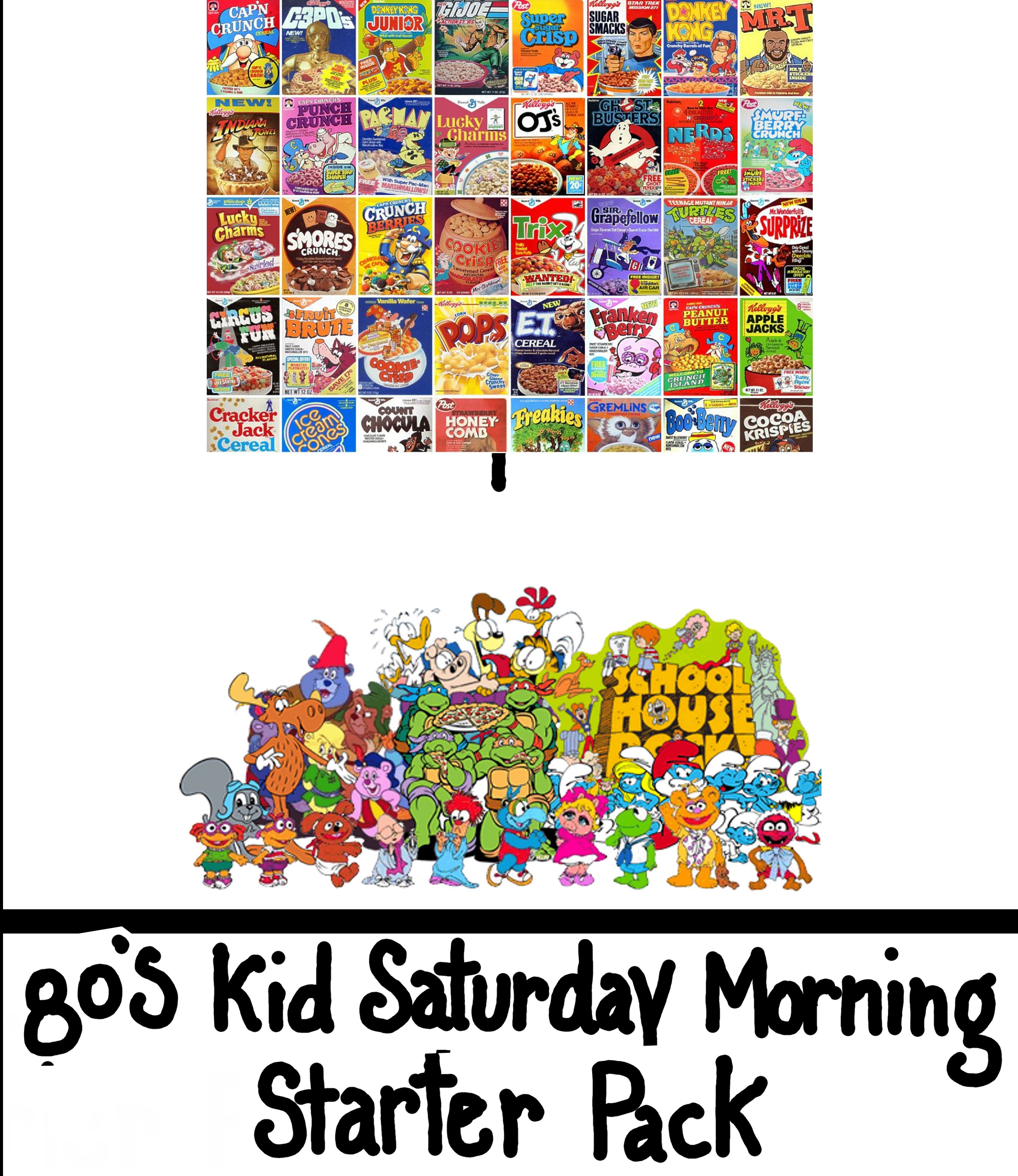 schoolhouse rock - 803 kid Saturday Morning Starter Pack 1