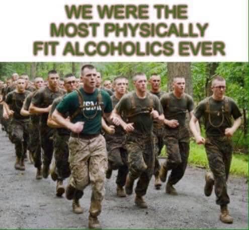 us marine corps - We Were The Most Physically Fit Alcoholics Ever