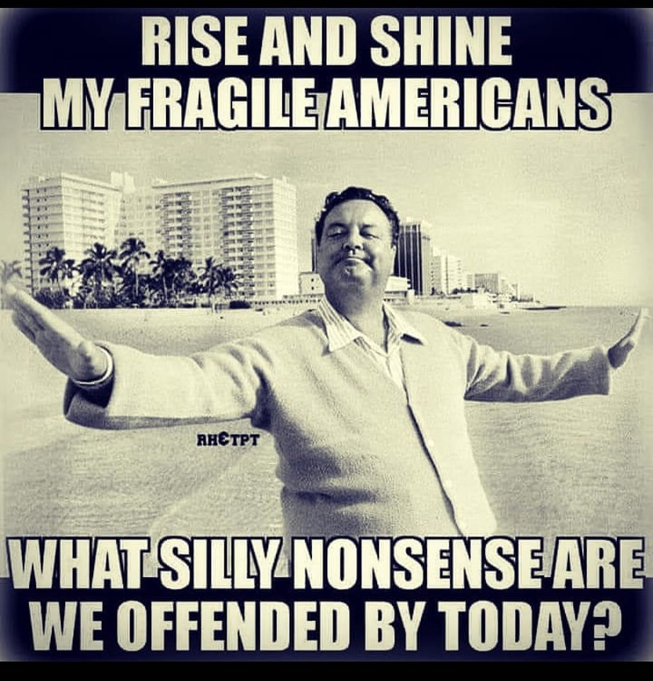 jackie gleason miami beach - Rise And Shine My Fragileamericans What Silly Nonsense Are We Offended By Today?