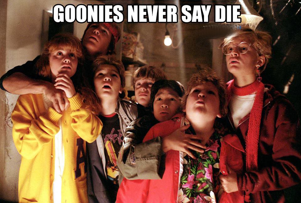 goonies 80s - Goonies Never Say Die