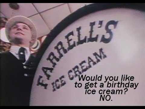 farrell's 1980s - Ice Cream Would you to get a birthday ice cream? No