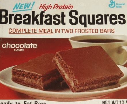 carnation breakfast squares - New! High Protein Breakfast Squares Complete Meal In Two Frosted Bars chocolate Flavor eady to Eat Rare Net Wt 12
