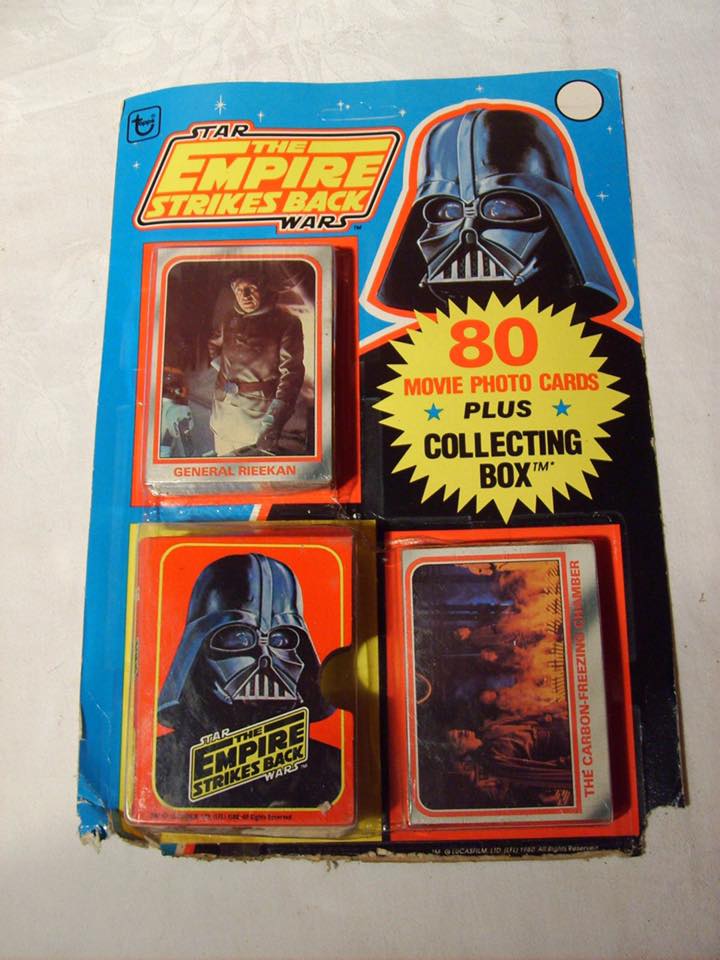 topps empire strikes back collecting box - Star E Star Zmpire Strikes Back Wars Min 80 Movie Photo Cards Plus Collecting General Rieekan Man with The CarbonFreezing Chamber Gwpire Casamid Rob